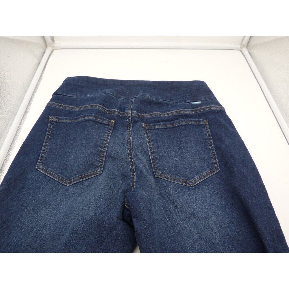 JAG Jeans Paley Pull-On Bootcut Jeans, Size 6, Dark Wash - Picture 9 of 11